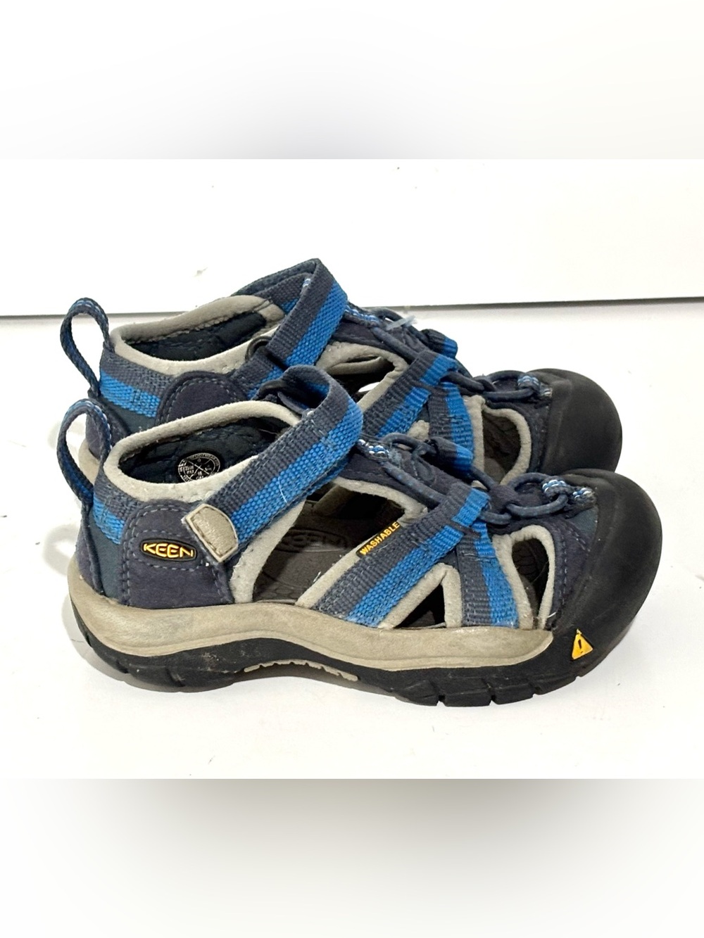 Size 13 Kids - KEEN Venice H2 Blue Closed Toe Hiking Sandals - Picture 3 of 8